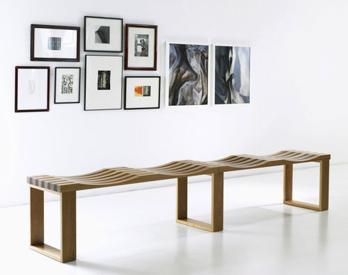 Panca contemporanea - SIDEBYSIDE - KARL ANDERSSON - in legno / modulare / per museo