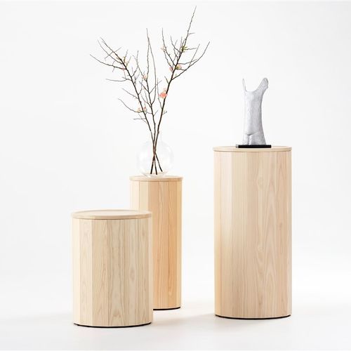 Tavolo d'appoggio contemporaneo - CAP PODIUM - KARL ANDERSSON - in rovere / in legno massiccio / in frassino