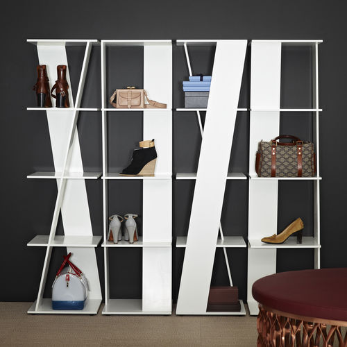 Scaffale contemporaneo - CERCO - KARL ANDERSSON - in Hi-macs® / bianco