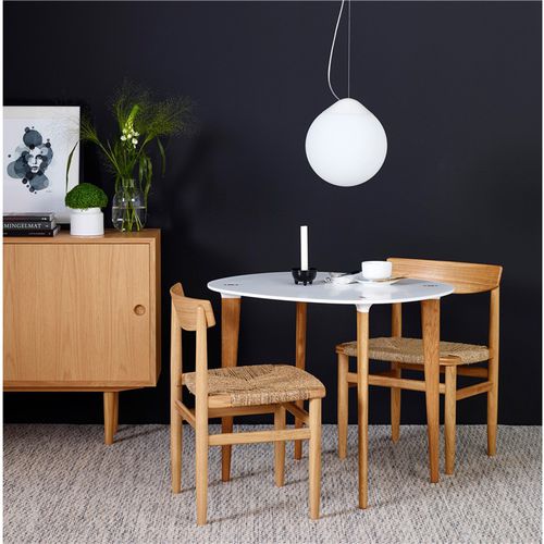 Tavolo contemporaneo - BUFF - KARL ANDERSSON - in Hi-macs® / in rovere / in noce