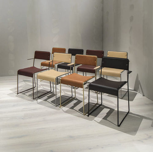 Sedia contemporanea - SINDRE - KÄLLEMO - da interno / in tessuto / in pelle