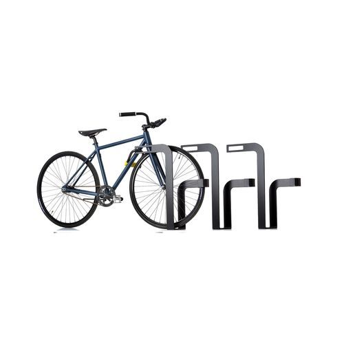 Rastrelliera per biciclette a pavimento - Ekeberg - NOLA INDUSTRIER - con sistema di sicurezza / per spazi pubblici / in acciaio con rivestimento a polvere