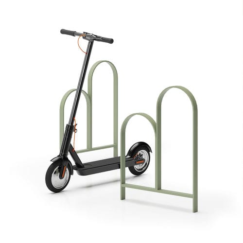 Rastrelliera per biciclette a pavimento - Draken - NOLA INDUSTRIER - con sistema di sicurezza / orizzontale / antivandalismo