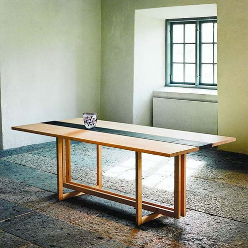 Tavolo contemporaneo - KOSMOS  - OLBY DESIGN - in frassino / in rovere / in pietra calcarea