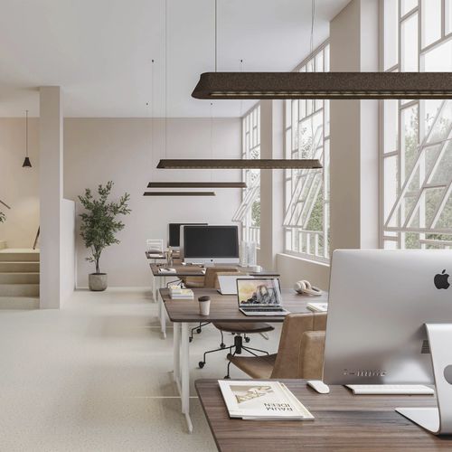 Luce a sospensione - CORKA LINEAR - ZERO - LED / lineare / per interni