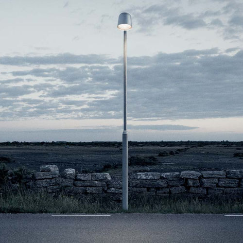 Lampione urbano - CONVEX POLE - ZERO - contemporaneo / in metallo / in vetro