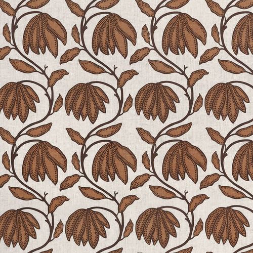 Carta da parati contemporanea - DESERT FLOWER - Thibaut - a fiori / blu / bianca