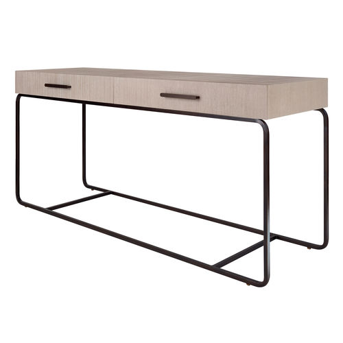 Consolle contemporanea - 7887-T72 - Thibaut - in tessuto / con supporto in metallo / rettangolare