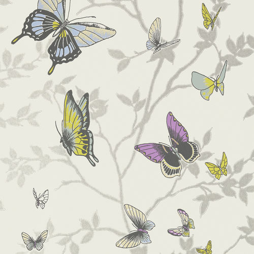 Carta da parati classica - SERAPHINA - Thibaut - con animali / marrone / beige