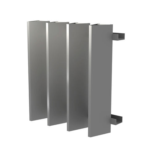 Rete frangivista in alluminio - VERT-A-CADE 8000 - CS - Construction Specialties