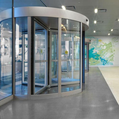 Tappeto d'ingresso contract - G6 - CS - Construction Specialties - in acciaio inossidabile