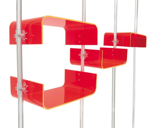 Scaffalatura per negozio - FLUOSHOP  - PAXTON - standard / in alluminio