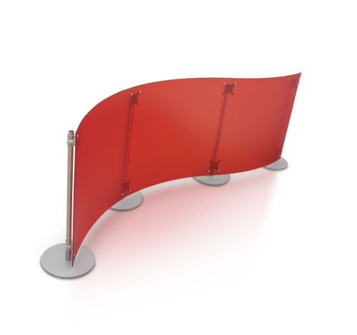 Paravento contemporaneo - FLUOWALL HOME - PAXTON - in Plexiglas® / contract
