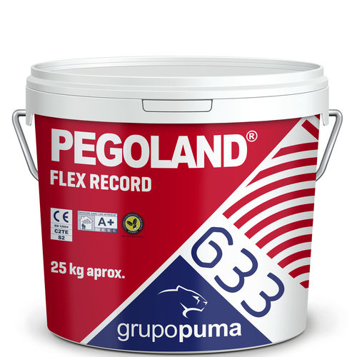 Malta collante sigillante - PEGOLAND® FLEX RECORD C2 TE S2 - GRUPO PUMA - per piastrelle / per cemento