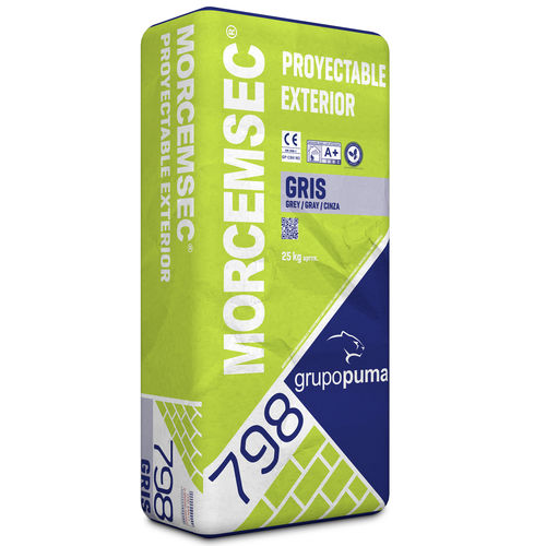 Malta impermeabile - MORCEMSEC® PROYECTABLE EXTERIOR GP CSIII W2 - GRUPO PUMA