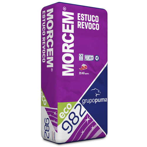 Intonaco decorativo - MORCEM® ESTUCO REVOCO CR W2 - GRUPO PUMA - da interno / da esterno / a base di calce