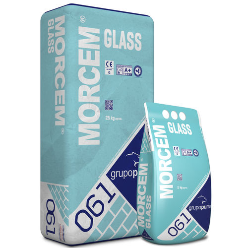 Malta collante di giunzione - MORCEM® GLASS G - GRUPO PUMA - di montaggio / per cemento
