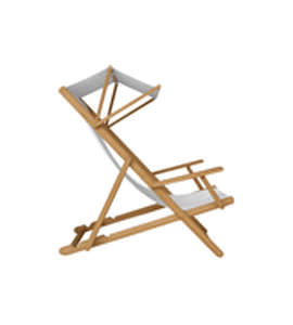 Sdraio contemporaneo - RIV BEACH - Deesawat Industries - non specificato