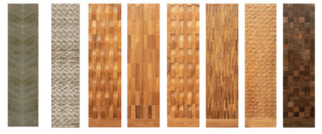 Pannello decorativo da parete - ARCHITECTURAL - Deesawat Industries - in legno / 3D
