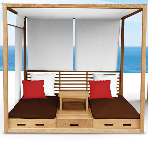 Letto a baldacchino - SUMMER - Deesawat Industries - matrimoniale / contemporaneo / con testiera
