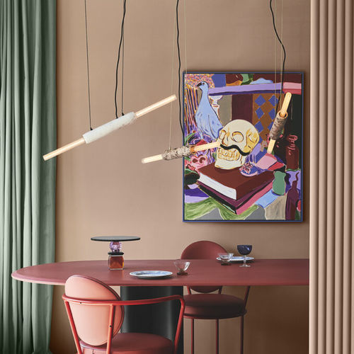 Lampada a sospensione - LIMBO - Design By Us - in marmo / contemporanea / con cavo