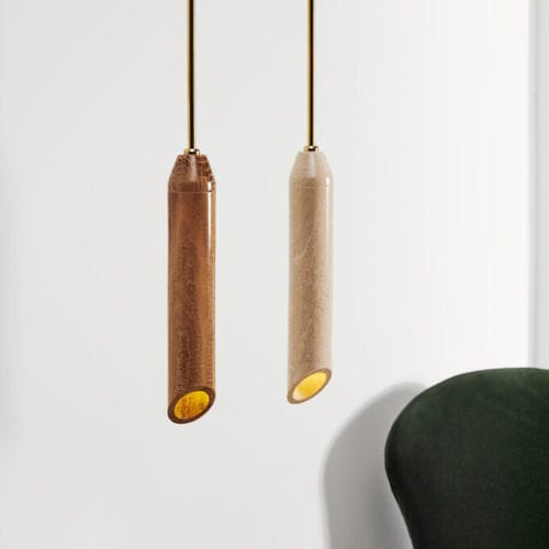 Lampada a sospensione - ART - Design By Us - in ferro / in marmo / contemporanea