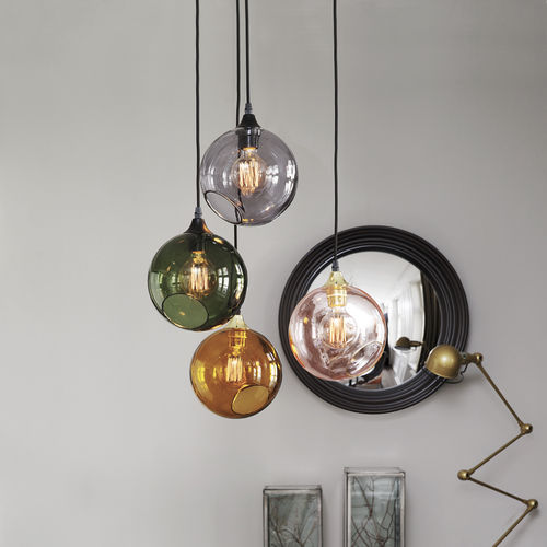 Lampada a sospensione - BALLROOM  - Design By Us - in vetro soffiato / contemporanea / con cavo