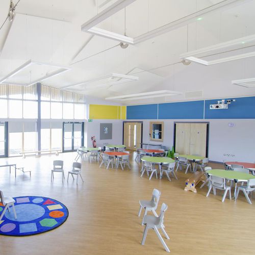Pannello acustico a muro - AKUSTO™ A - Saint-Gobain Ecophon - in tessuto / in alluminio / in acciaio galvanizzato