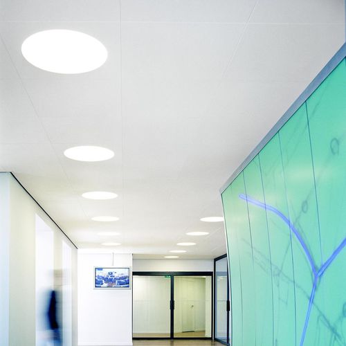 Luce da incasso a soffitto - DOT™ - Saint-Gobain Ecophon - LED / rotonda / IP23