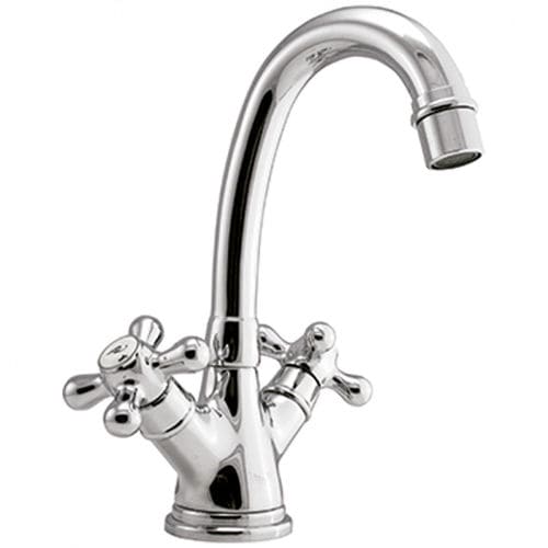Miscelatore doppio comando per lavabo - 19DD22H101 - Marti 1921 - da appoggio / in ottone / da bagno