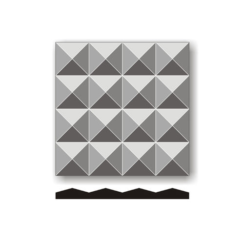 Pannello acustico a muro - PYRAMIDE - Feek - in plastica / piramidale / professionale