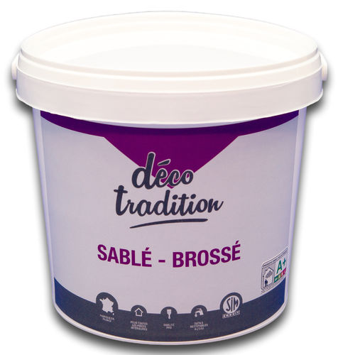 Pittura decorativa - BROSSE - B.E.M.R - indoor / per muro / a base di sabbia