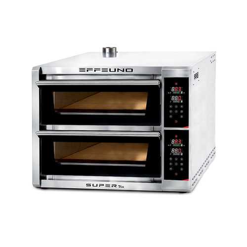Forno a pizza professionale - P1234 TRON - effeuno - per panetteria / elettrico / a libera installazione