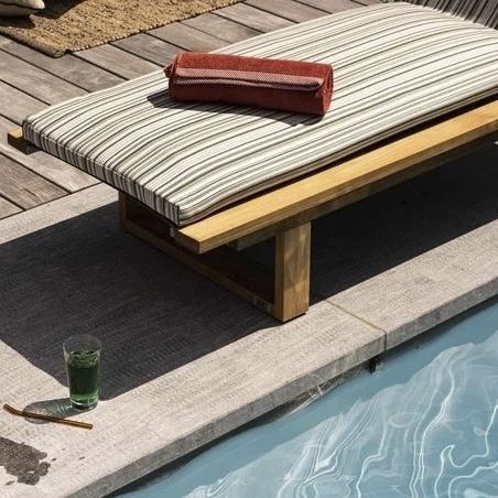 Tessuto da tappezzeria - FOUTAH - DICKSON CONSTANT - a righe / in acrilico / in Sunbrella®