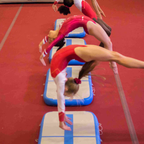 Trampolino da ginnastica - AIRBOARD - Modugame - MG Sport - rettangolare / contract