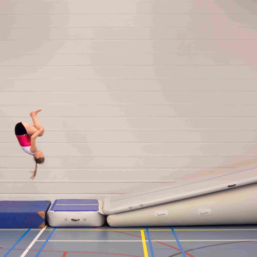 Trampolino da ginnastica - AIRRAMP - Modugame - MG Sport - rettangolare / contract / da interno