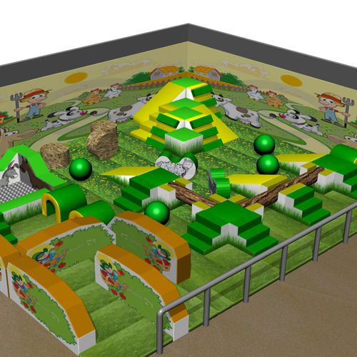 Percorso di psico-motricità in espanso - 2010.34 - Modugame - MG Sport
