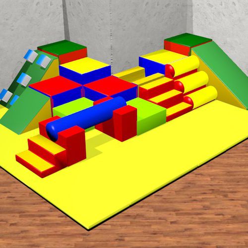 Percorso di psico-motricità in espanso - MM 12-03-1 - Modugame - MG Sport