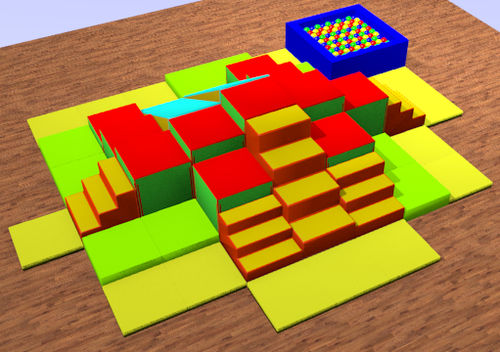 Percorso di psico-motricità in espanso - MM 12-06-1 - Modugame - MG Sport