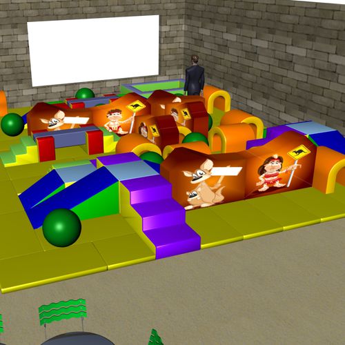Percorso di psico-motricità in espanso - 2010.39 - Modugame - MG Sport