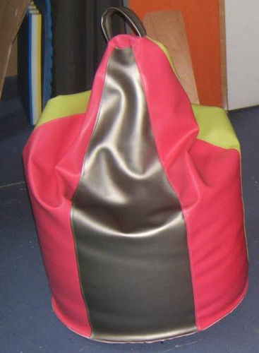 Poltrona a sacco contemporanea - GIANT FLAKE - Modugame - MG Sport - in ecopelle / quadrata / multicolore