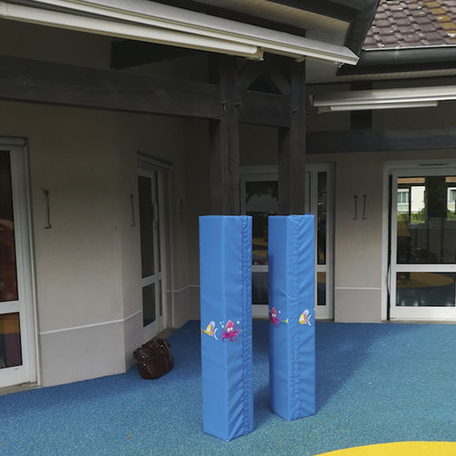 Protezione per pilastri per colonna matallica - PROT-R120PU.1 - Modugame - MG Sport