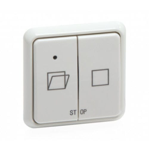 Interruttore per ventilazione - LT 84-U-SD - D + H Group - a pulsante / ad incasso / doppio