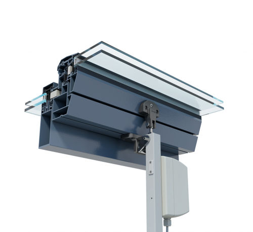 Automazione per finestra - ZA 35-K-BSY+ - D + H Group - per ventilazione naturale / a trasmissione lineare