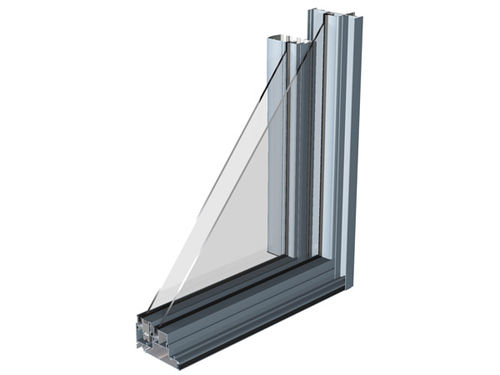 Vetrata scorrevole - Wintec Aluminium Windows & Doors Australia Pty Ltd - in alluminio / a doppi vetri / acustica