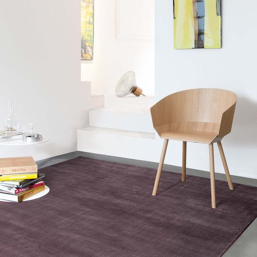 Tappeto contemporaneo - CLUB - Limited edition - a tinta unita / in Tencel® / rettangolare