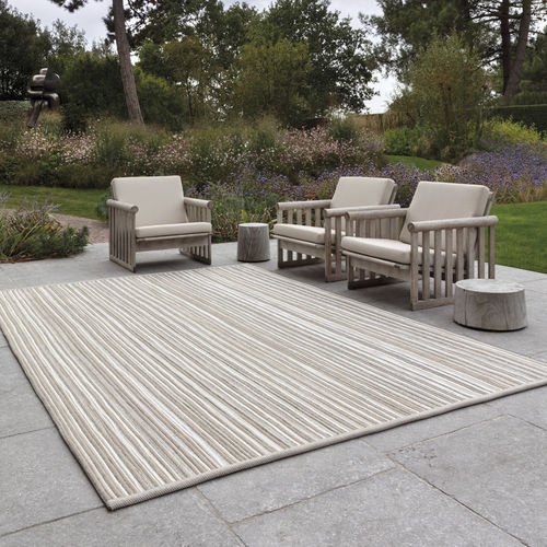 Tappeto contemporaneo - LEVANTE - Limited edition - a righe / in polipropilene / rettangolare