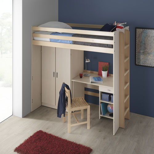 Letto a castello - KUMYOS SERIES - DPC - a soppalco / singolo / contemporaneo