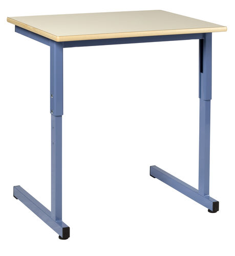 Tavolo per corsi di formazione contemporaneo - LODI - DPC - in laminato / in melaminico / con supporto in metallo