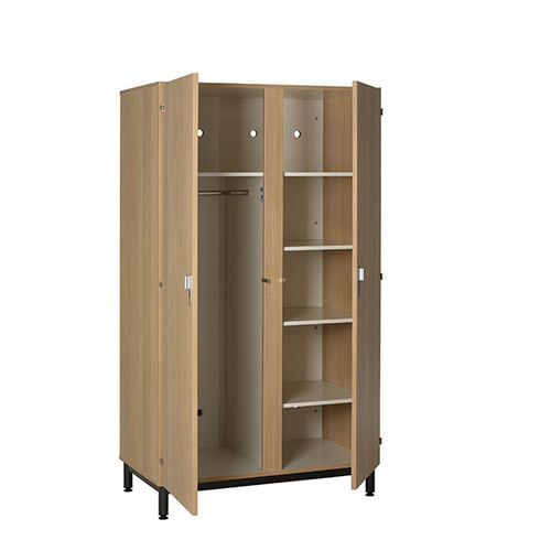Armadio contemporaneo - PYLOS SERIES - DPC - in legno / con ante battenti / contract
